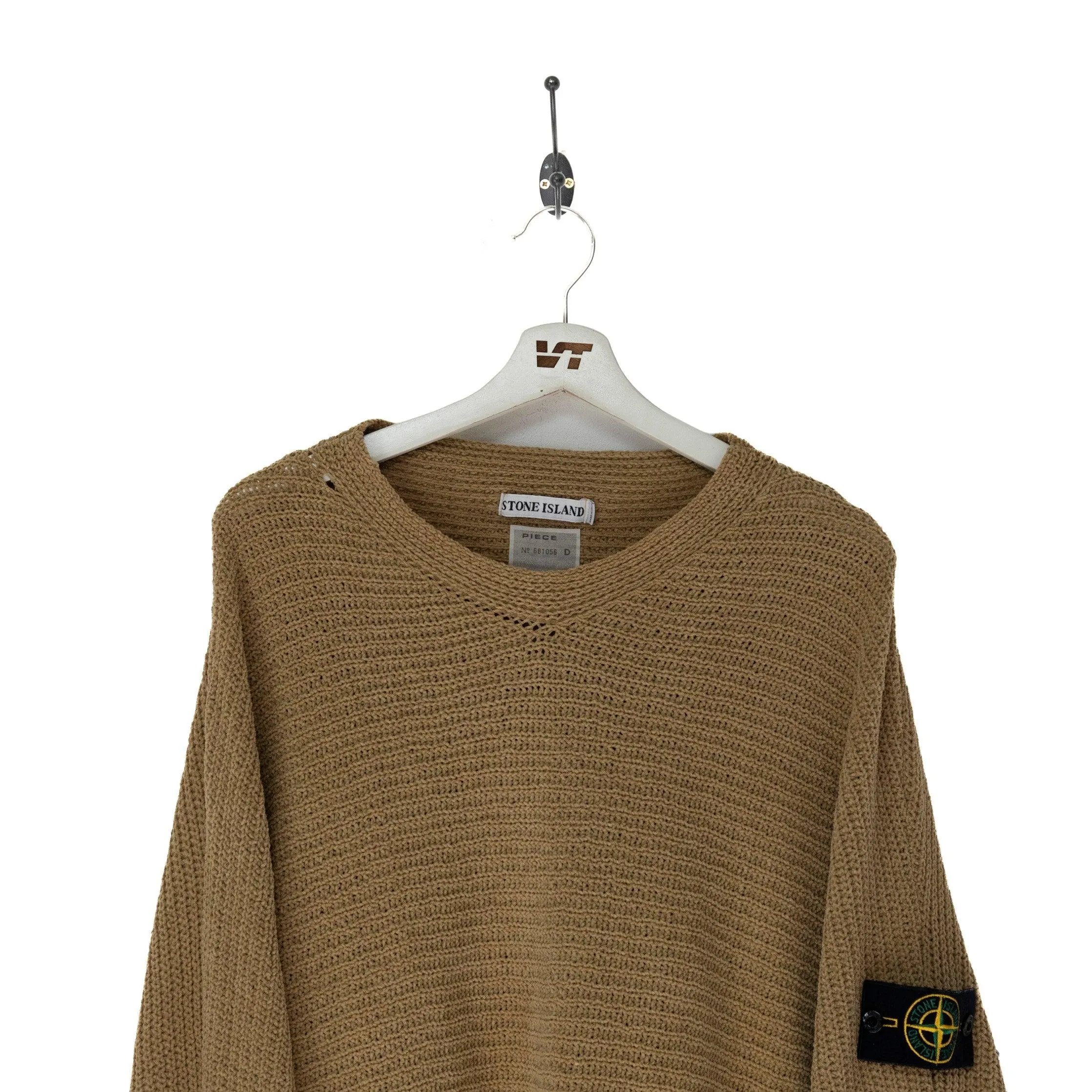 Stone Island A/W 1999 Camel Knit Sweater