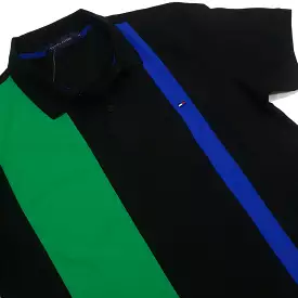 THF two-toned men's polo shirt | Black