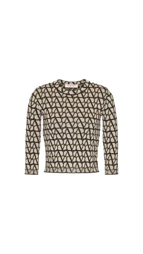 Toile Icongraph Wool Jumper - Beige\Black