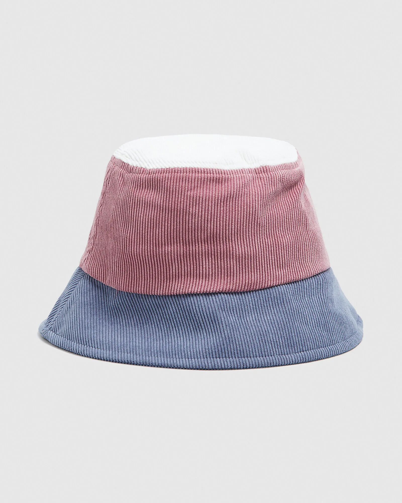 Tommy Jeans ABO TJM College Bucket Hat Moss Rose Pink/Blue/White