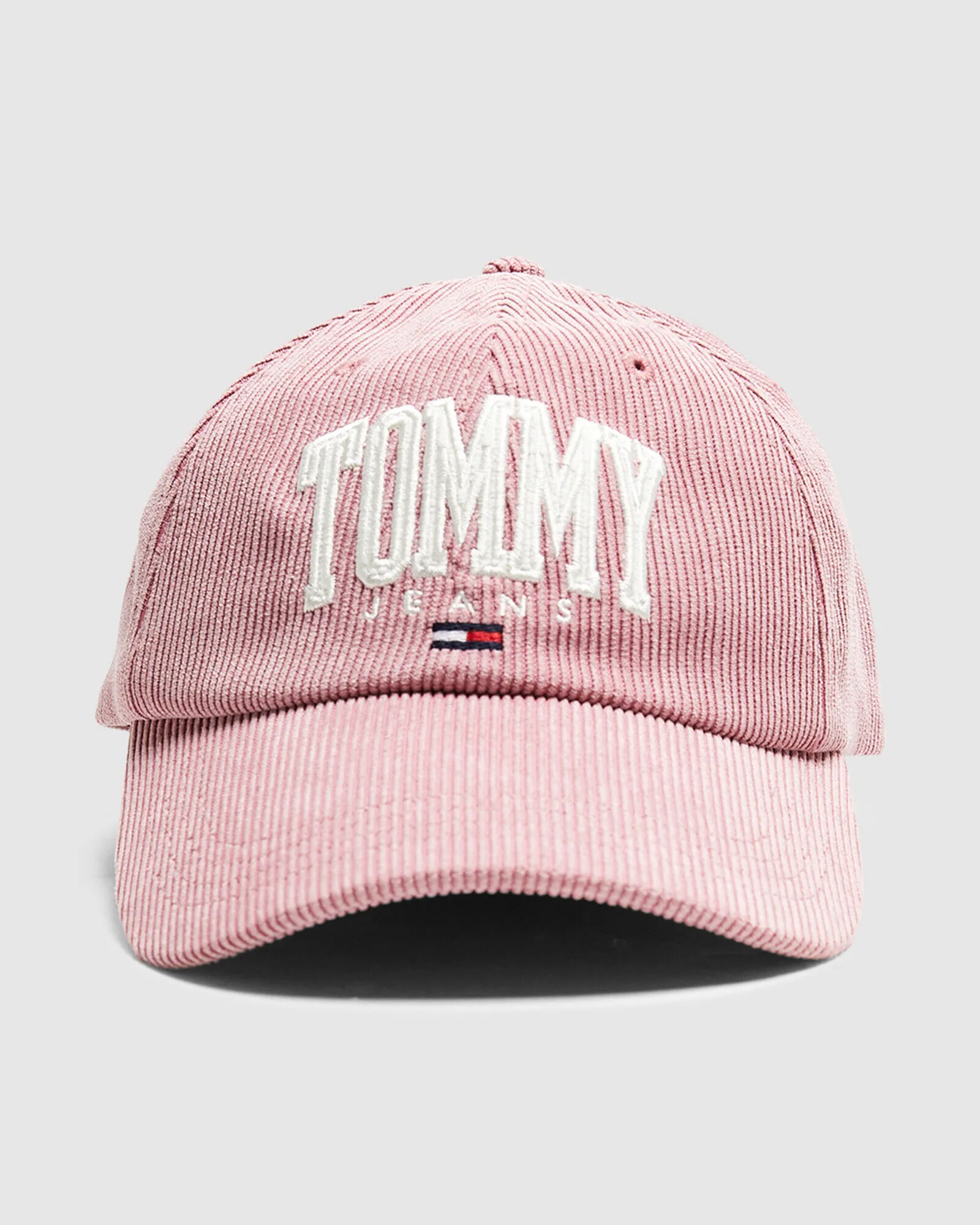 Tommy Jeans ABO TJM College Cap Moss Rose Pink