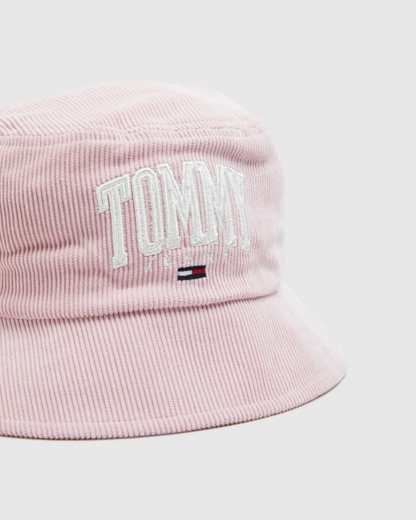 Tommy Jeans ABO TJW College Bucket Hat Broadway Pink