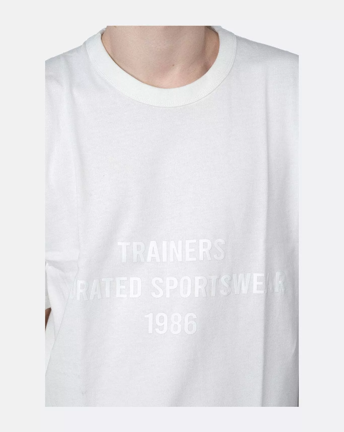 trainers oversized curated sportswear tee