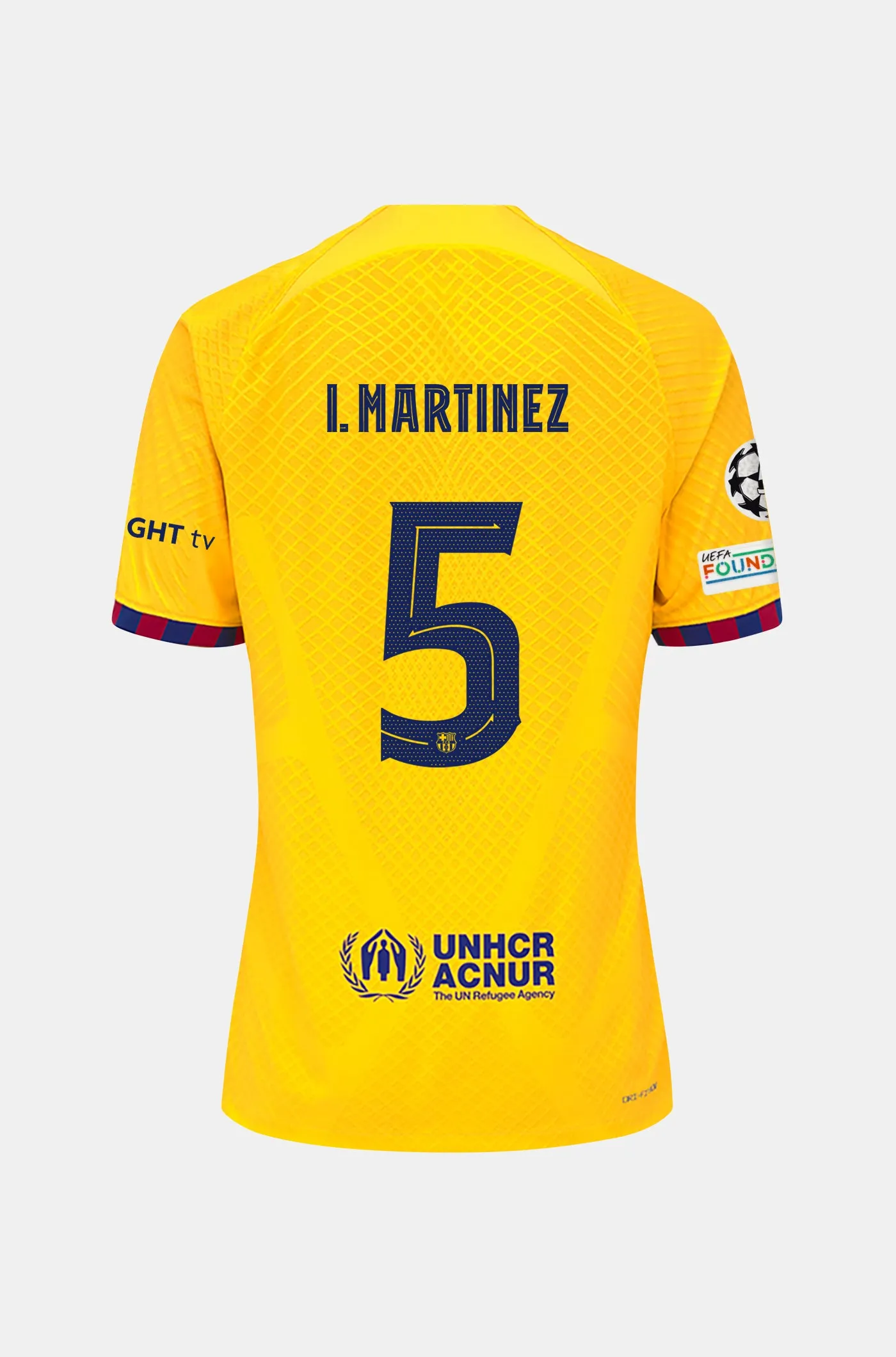 UCL FC Barcelona fourth shirt 23/24 - I. MARTNEZ