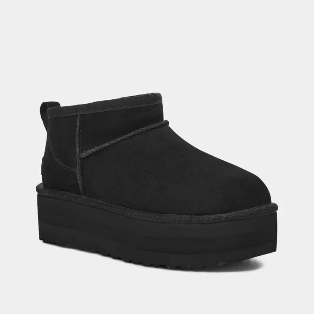 Ugg Classic Ultra Mini Platform Boot for Women - Black