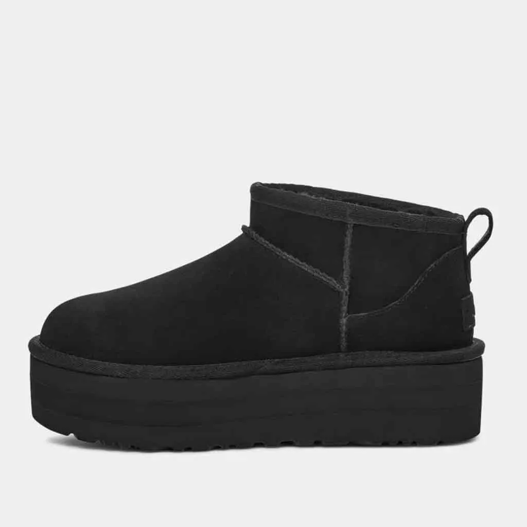 Ugg Classic Ultra Mini Platform Boot for Women - Black