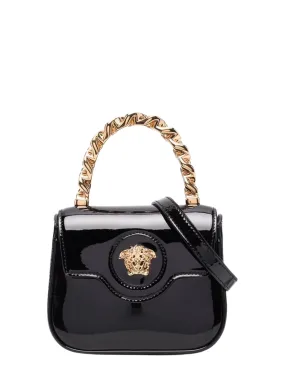 Versace La Medusa Mini Top Handle Calf Leather Bag (More Colors)