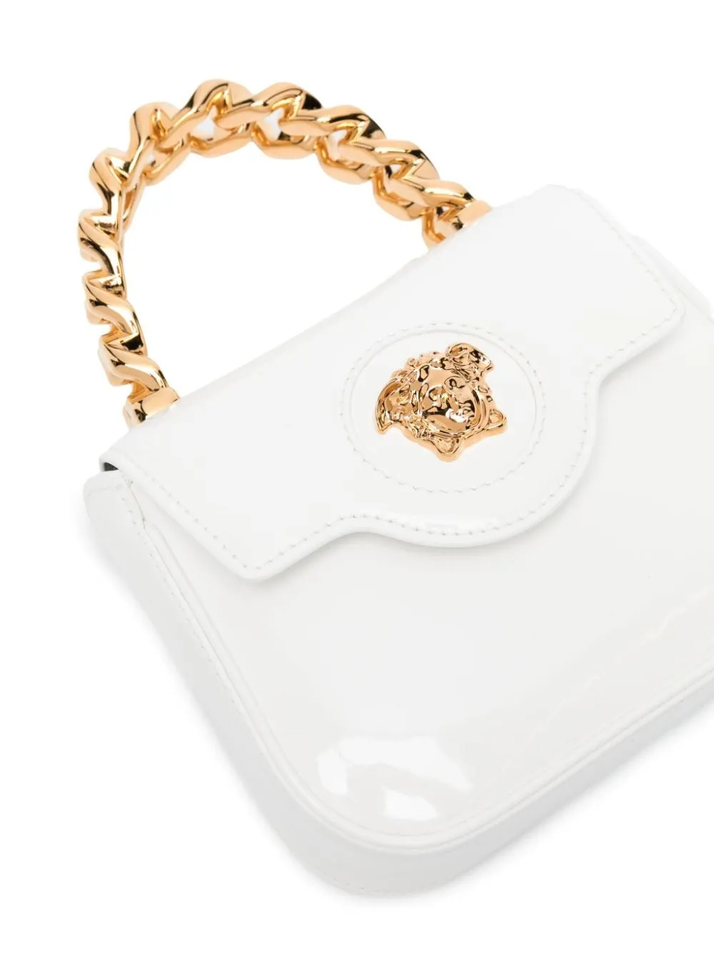 Versace La Medusa Mini Top Handle Calf Leather Bag (More Colors)