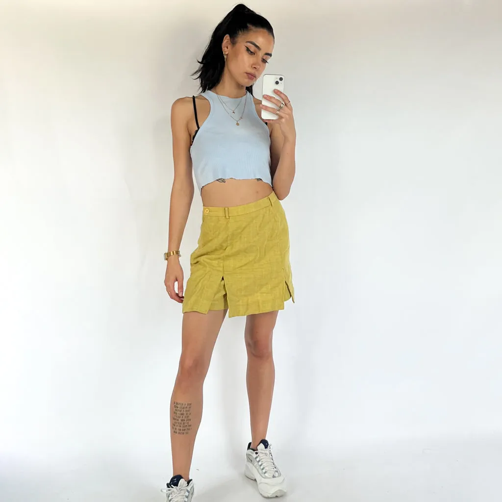 Vintage Yellow 90s Balenciaga Skirt (26x)