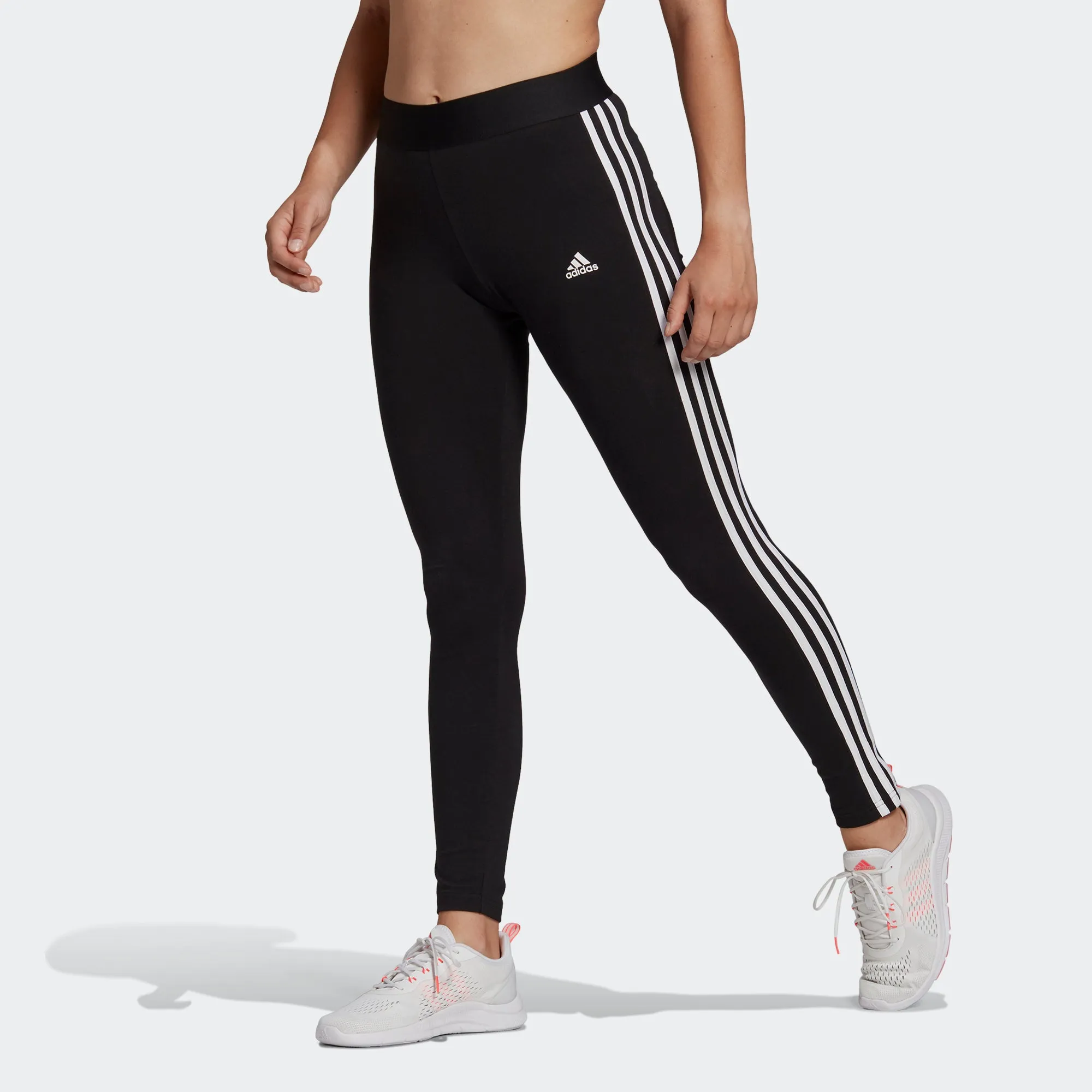 Women's adidas Essentials Loungewear 3-Stripes Leggings Black