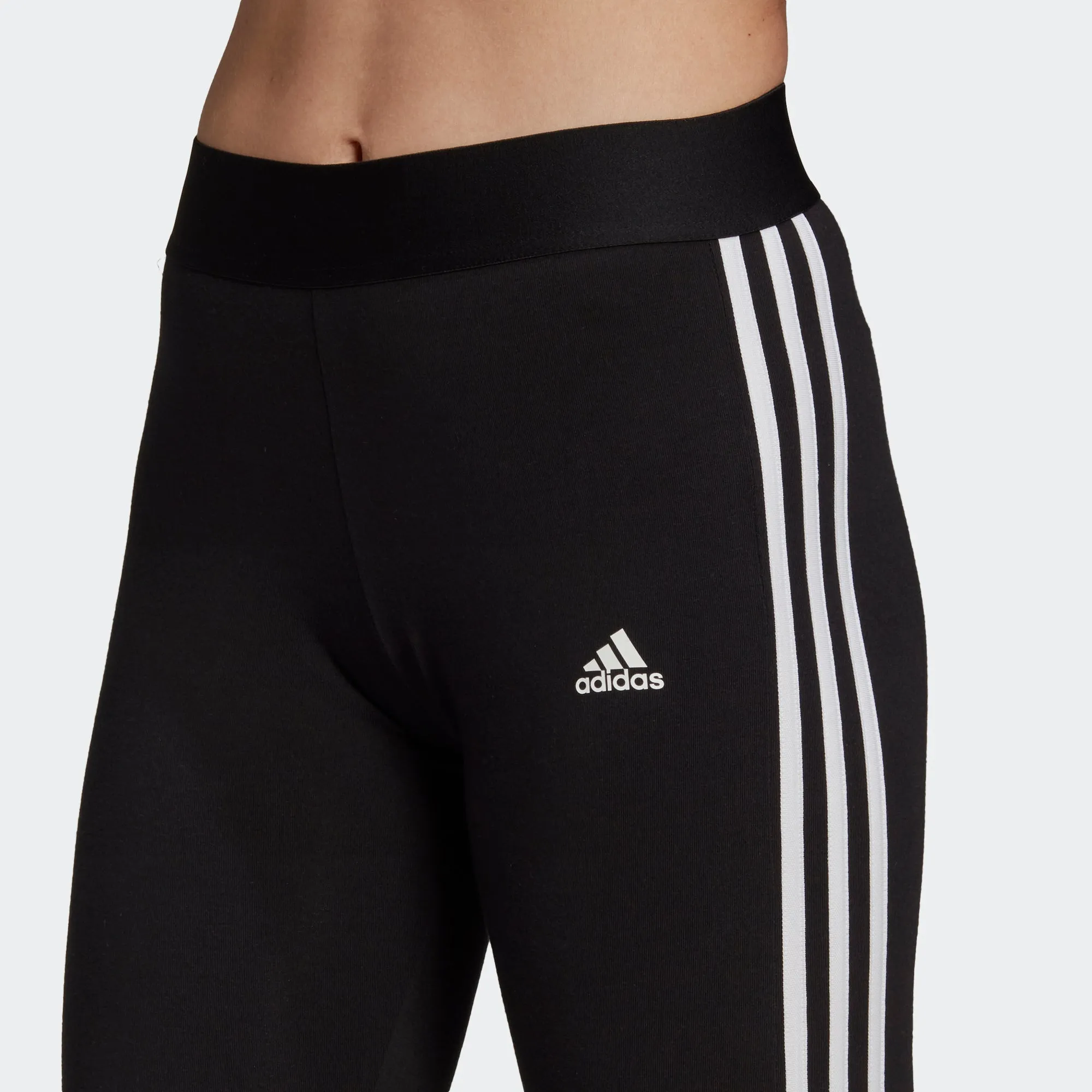 Women's adidas Essentials Loungewear 3-Stripes Leggings Black