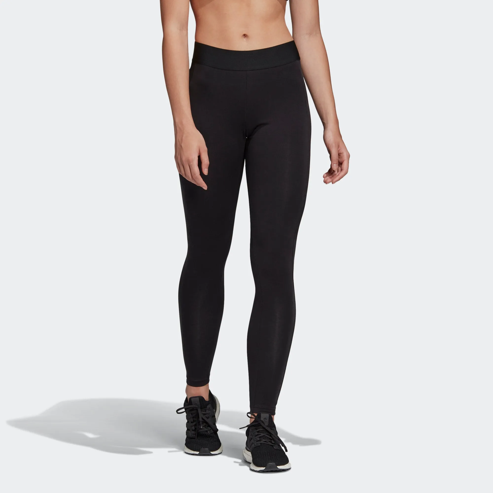 Women's adidas Essentials Stacked Logo Leggings Black