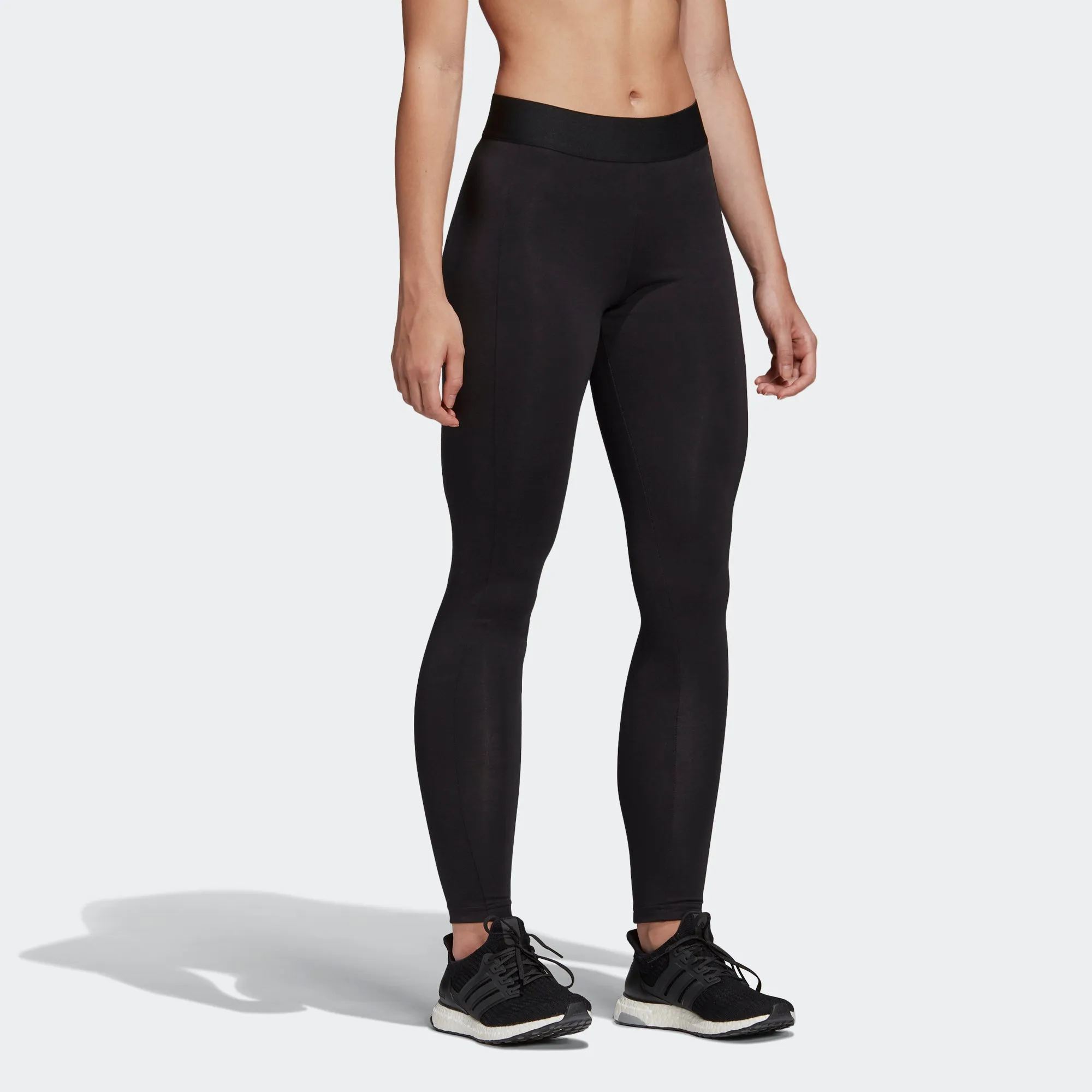 Women's adidas Essentials Stacked Logo Leggings Black