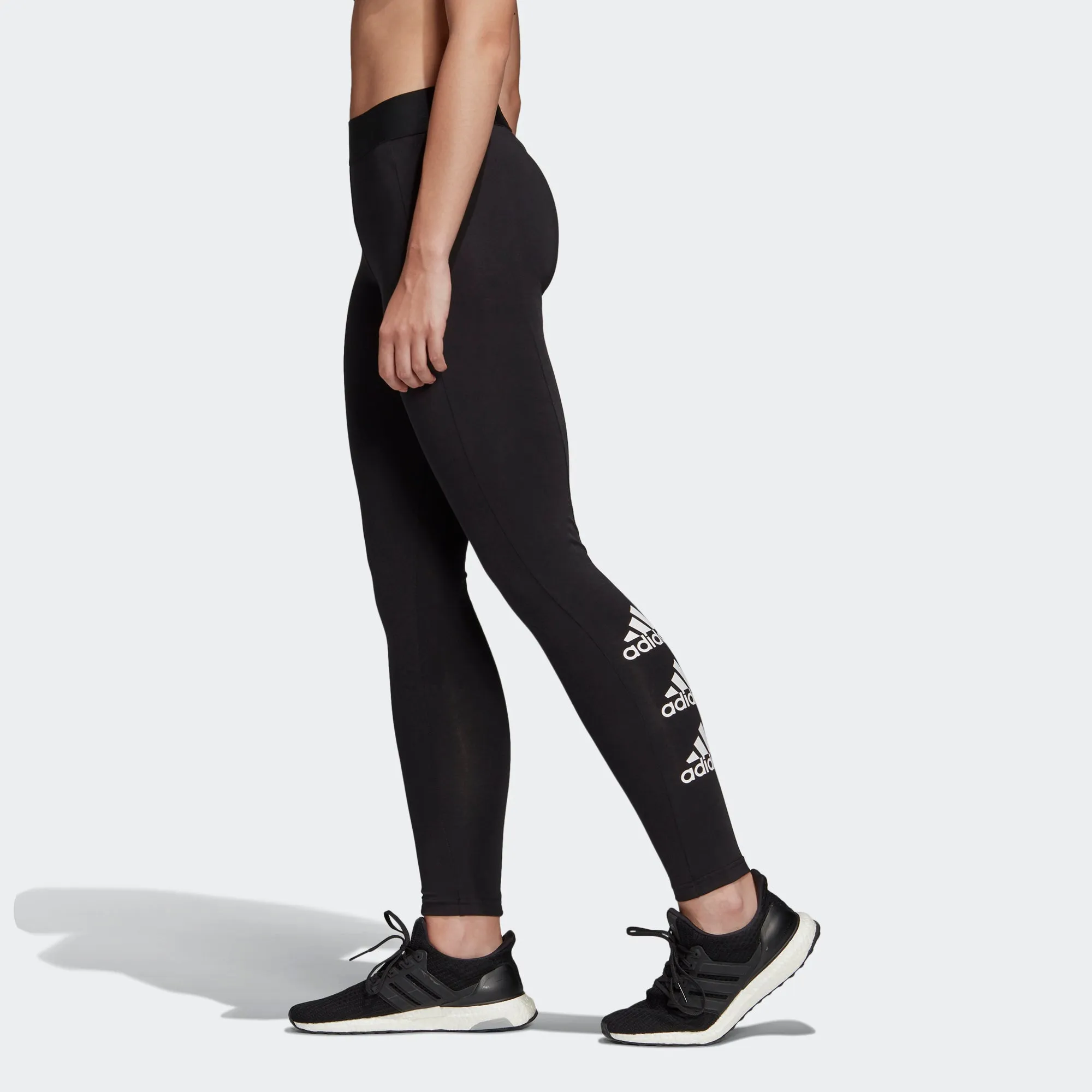 Women's adidas Essentials Stacked Logo Leggings Black