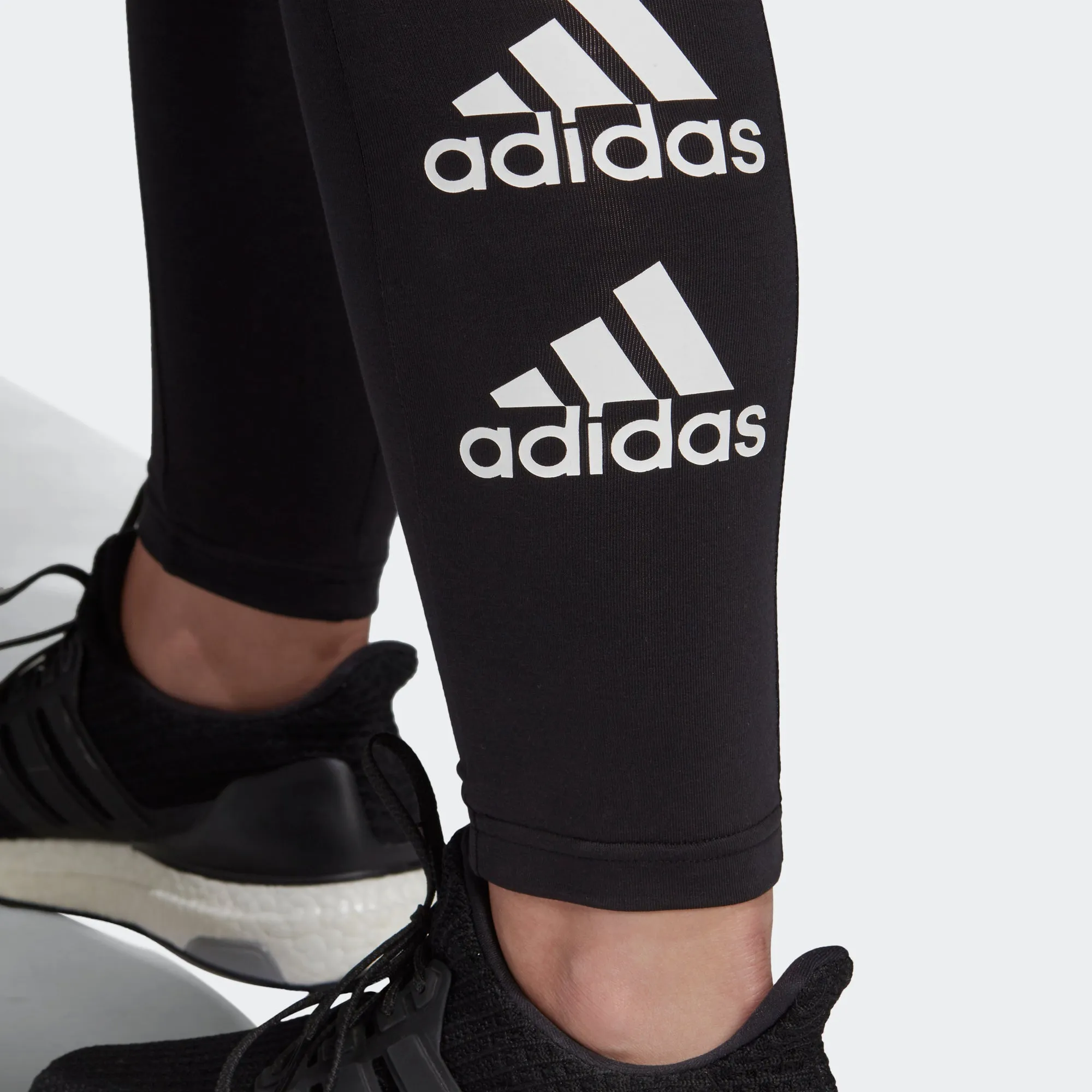 Women's adidas Essentials Stacked Logo Leggings Black