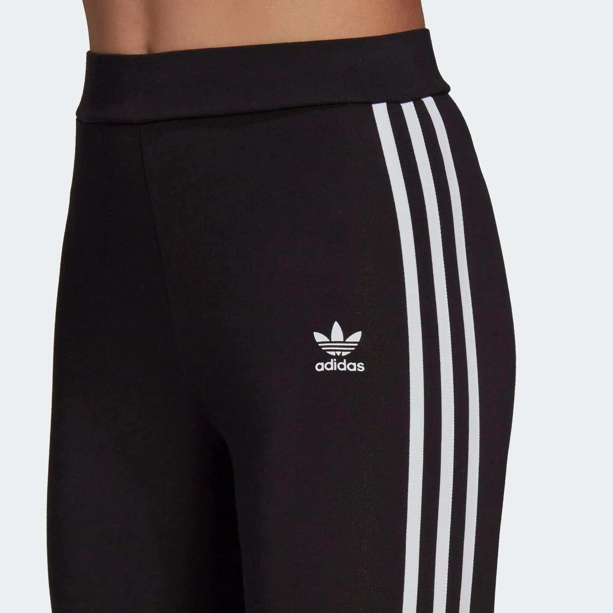 Women's adidas Originals Adicolor 3-Stripes Leggings Black