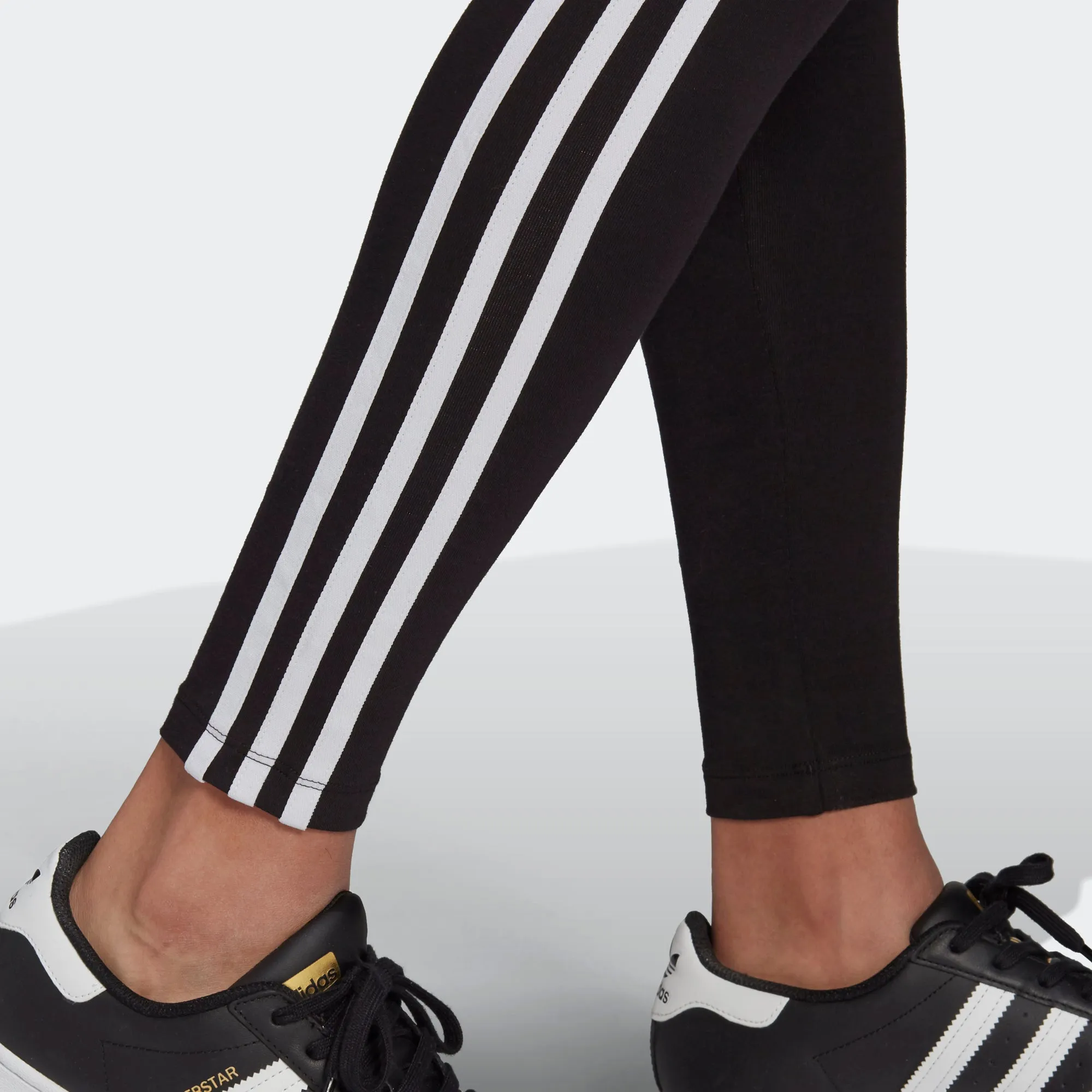 Women's adidas Originals Adicolor 3-Stripes Leggings Black