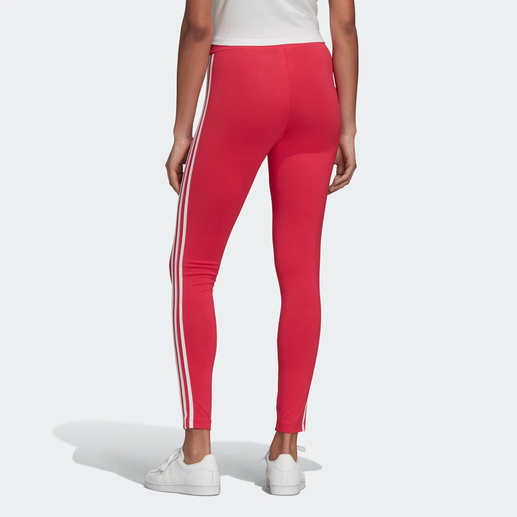 Women's adidas Originals Adicolor 3-Stripes Leggings Power Pink