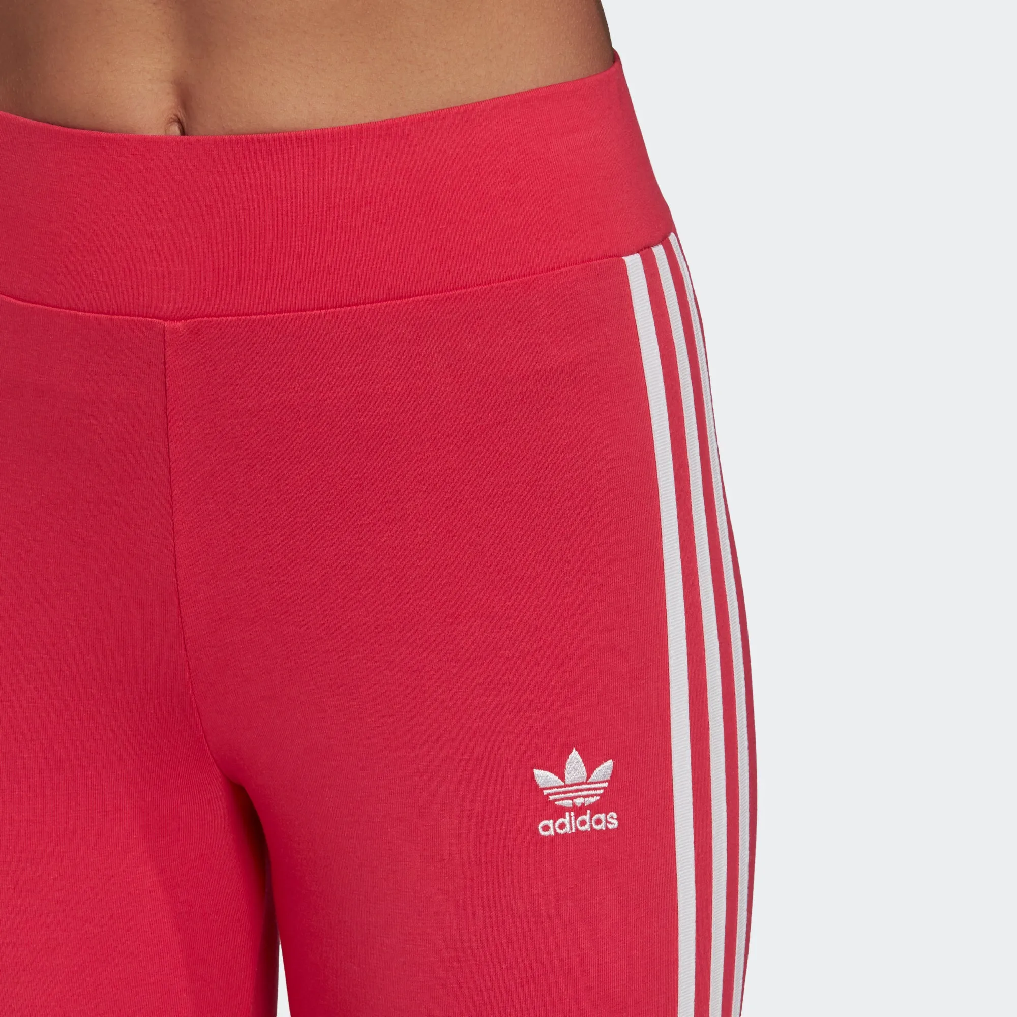 Women's adidas Originals Adicolor 3-Stripes Leggings Power Pink