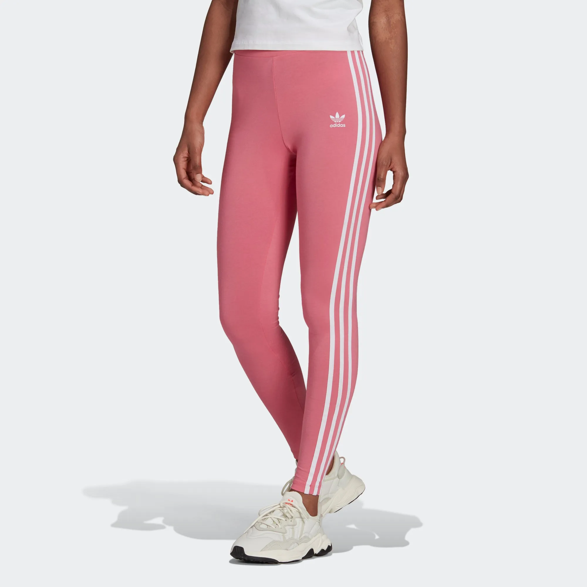 Women’s adidas Originals Adicolor Classics 3-Stripes Leggings Rose Tone