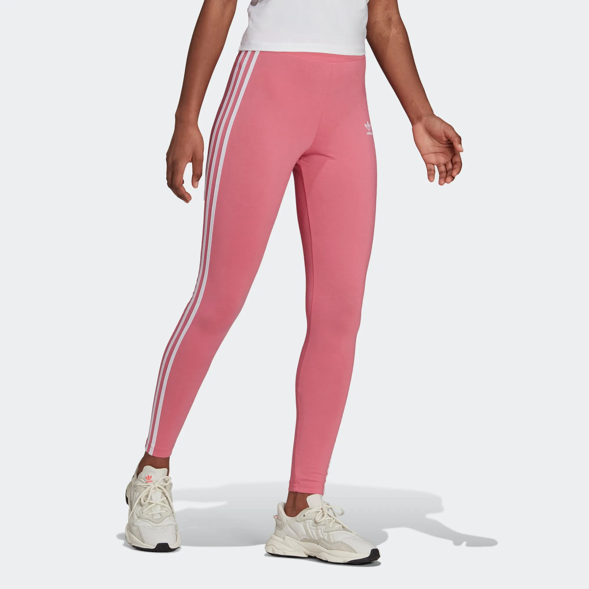 Women’s adidas Originals Adicolor Classics 3-Stripes Leggings Rose Tone