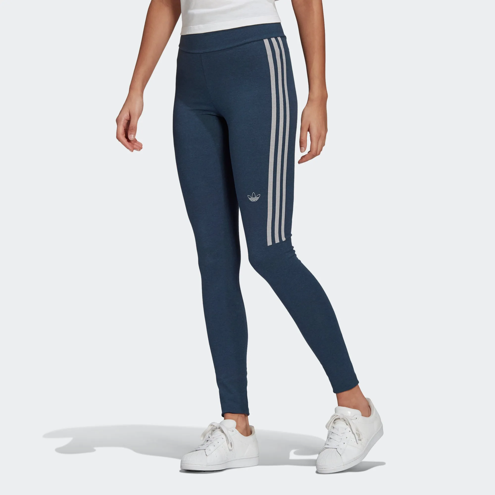 Women's adidas Originals Fakten Leggings Crew Navy