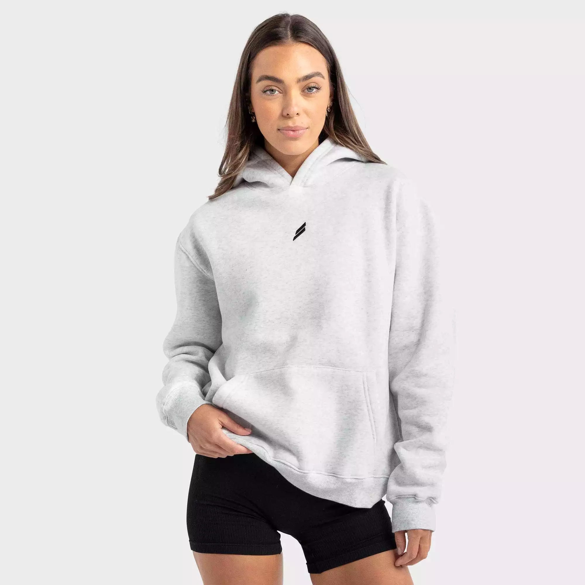 Women's Mark Hoodie - Snow Marl