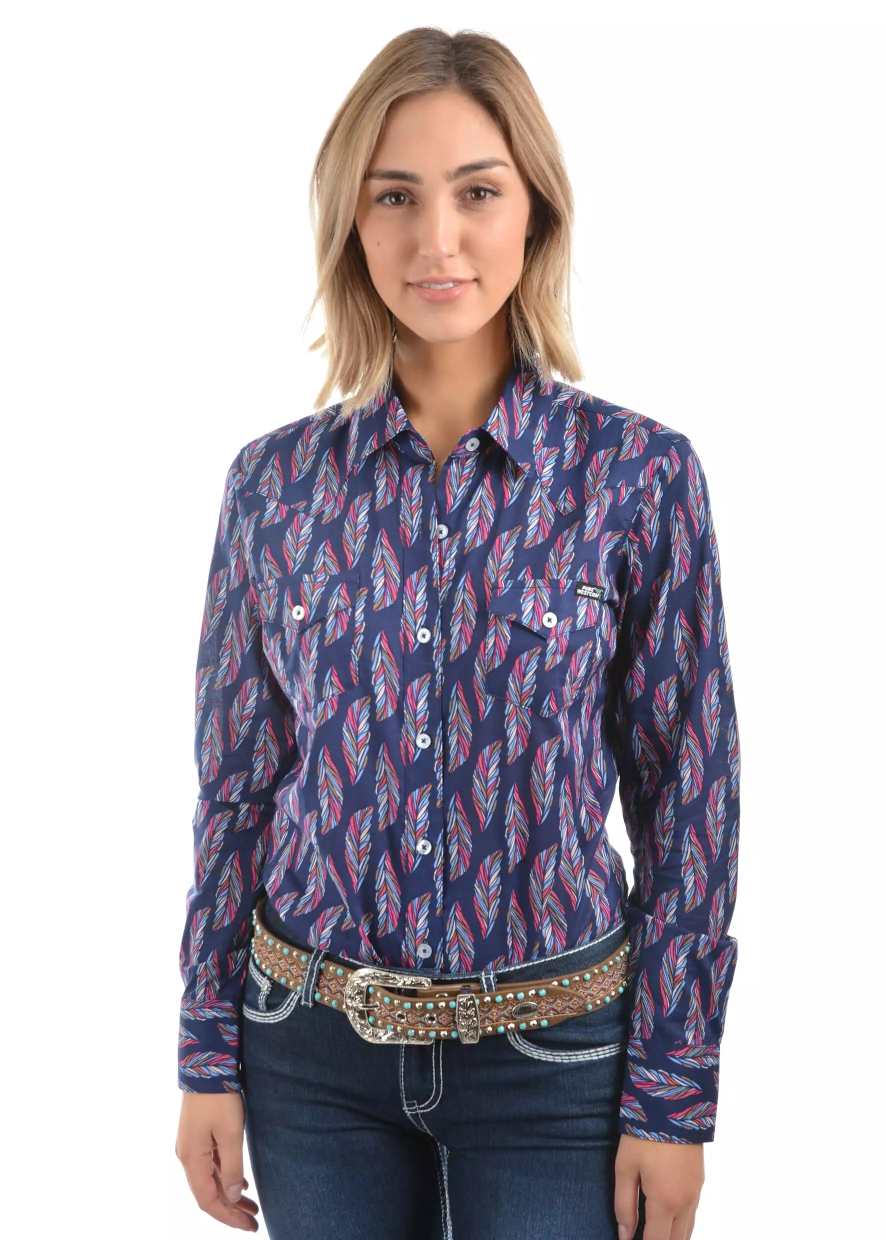 Women's Pure Western Trixie Print Shirt