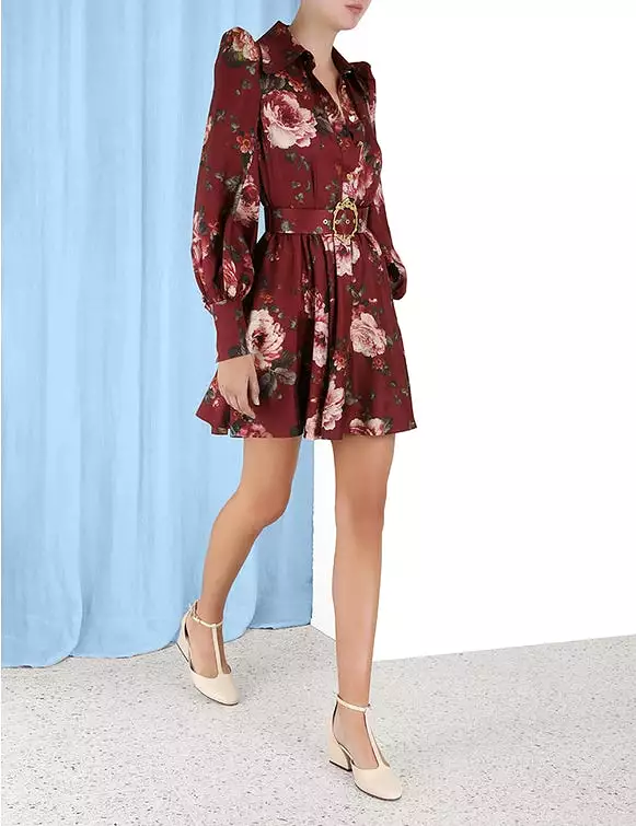 ZIMMERMANN Luminosity Shirt Dress