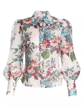 ZIMMERMANN Matchmaker Floral Body Shirt